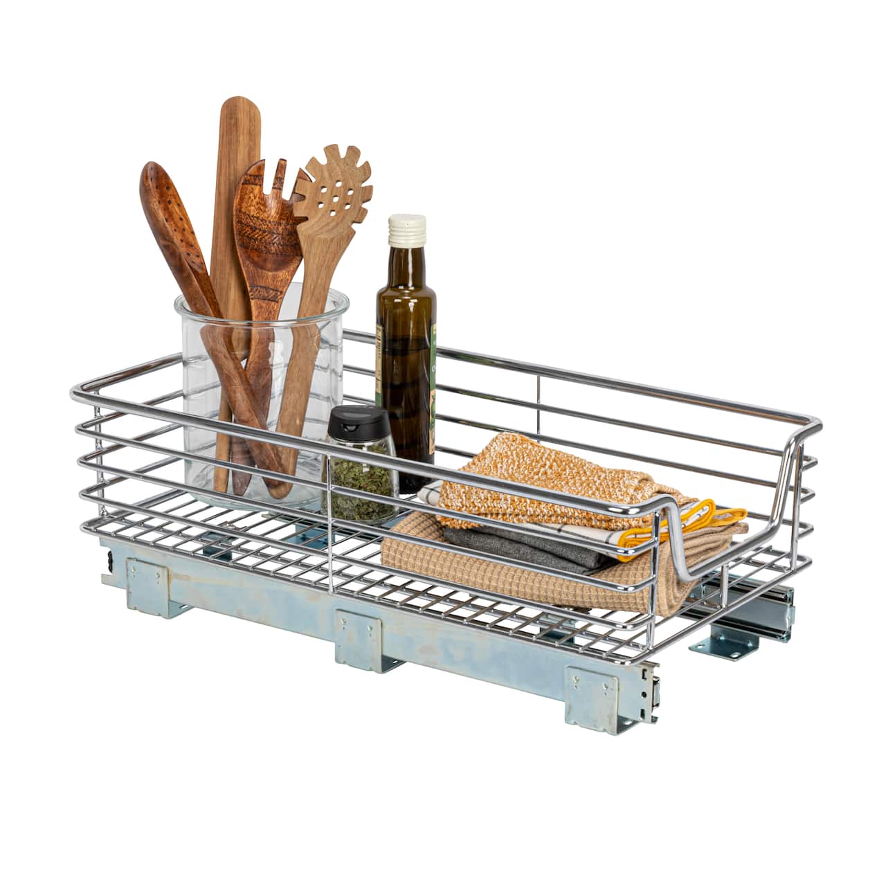Household Essentials Glidez Chrome Cabinet Organizer